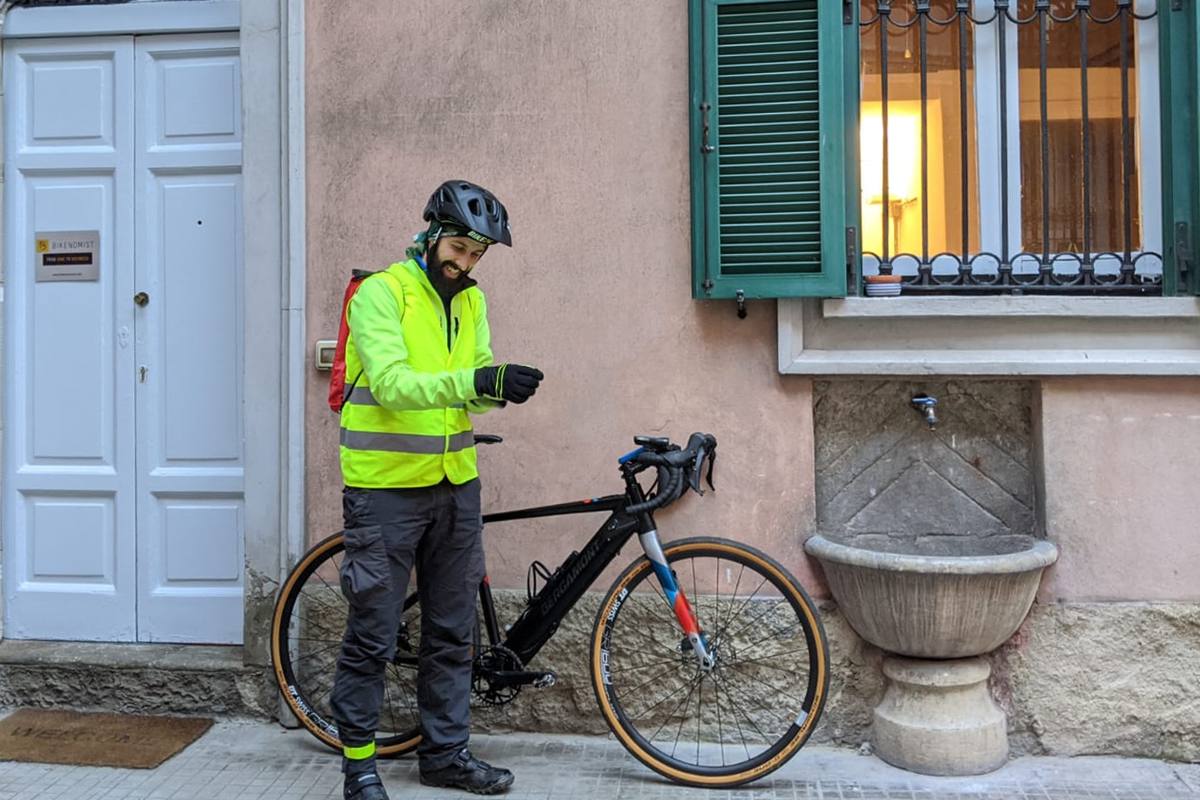 Viaggiare in bicicletta: controllare il meteo